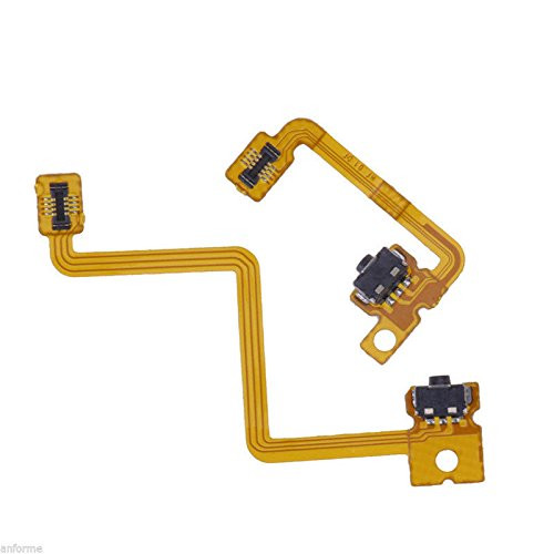 L R Left Right Shoulder Trigger Button Switch Flex Cable Set for Nintendo 3DS Repair L/R Switch
