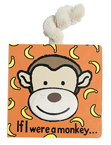 Jellycat Board Books, If I were a Monkey
