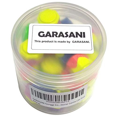 GARASANI Gonggi Konggi Korean Jacks Stone Game (35 Pcs) GARASANI Gonggi Konggi Korean Jacks Stone Game (35 Pcs)