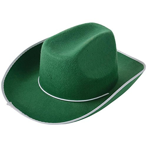 U.S. Toy H387 Cowboy Hat, Green U.S. Toy H387 Cowboy Hat, Green