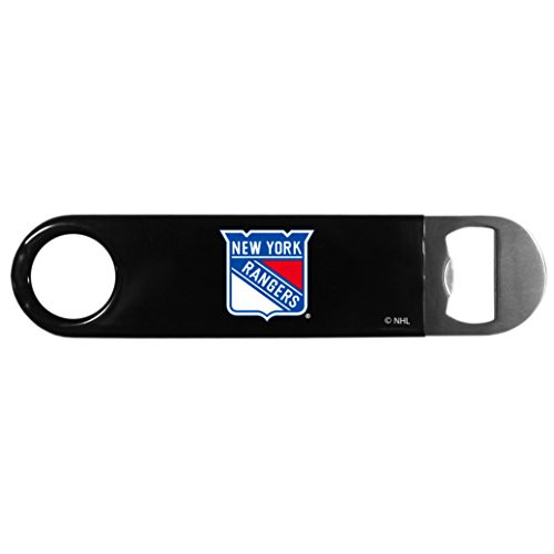 Siskiyou NHL New York Rangers Long Neck Bottle Opener, Black