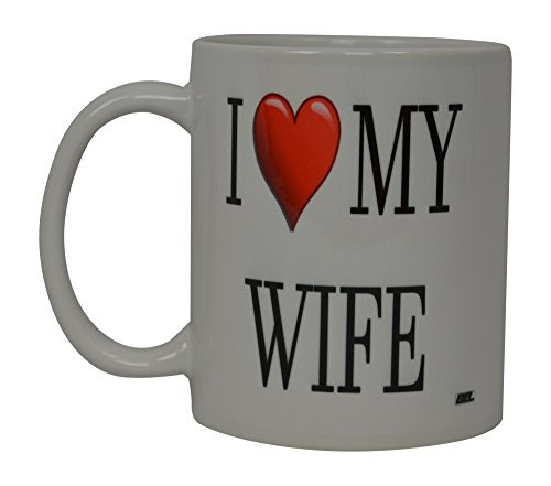 Best Funny Coffee Mug I Love My Wife Heart Novelty Cup Wives Great Gift Idea For Mom Mothers Day Mom Grandma Spouse Bride Lover Or Parent Best Funny Coffee Mug I Love My Wife Heart Novelty Cup Wives Great Gift Idea For Mom Mothers Day Mom Grandma Spouse Bride Lover Or Parent