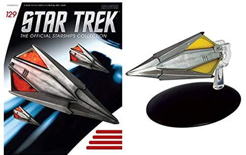 Star Trek Starships Tholian Ship The Original Series Remastered Vehicle with Magazine #129