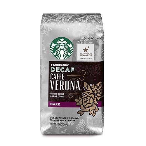 Starbucks Caff?ecaf Verona Dark Roast Ground Coffee, 12-Ounce Bag Starbucks Caff?ecaf Verona Dark Roast Ground Coffee, 12-Ounce Bag