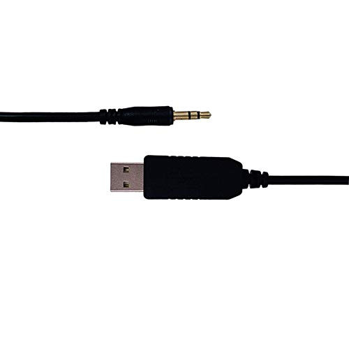 DSD TECH USB RS232 to 3.5mm Serial Cable with FTDI FT232RL Chip 6FT