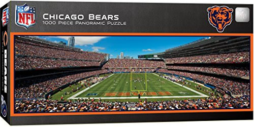 MasterPieces NFL Chicago Bears Stadium Panoramic Jigsaw Puzzle, 1000 Pieces MasterPieces NFL Chicago Bears Stadium Panoramic Jigsaw Puzzle, 1000 Pieces