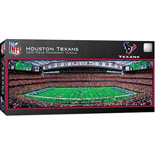MasterPieces NFL Houston Texans Stadium Panoramic Jigsaw Puzzle, 1000 Pieces MasterPieces NFL Houston Texans Stadium Panoramic Jigsaw Puzzle, 1000 Pieces