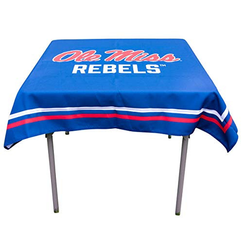 College Flags & Banners Co. Mississippi Rebels Logo Tablecloth or Table Overlay College Flags & Banners Co. Mississippi Rebels Logo Tablecloth or Table Overlay