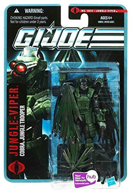 Hasbro G.I. Joe Pursuit of Cobra 3 3/4 Inch Action Figure Jungle Assault Jungle Viper Hasbro G.I. Joe Pursuit of Cobra 3 3/4 Inch Action Figure Jungle Assault Jungle Viper