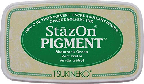 Imagine SZPIG-051 StazOn Pigment Ink Pad-Shamrock Green