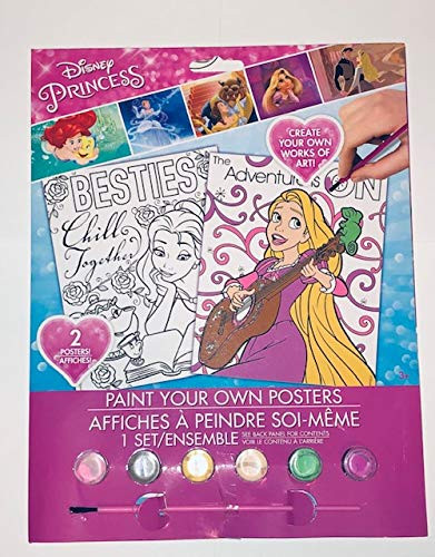 Disney Princess Paint Your Own Posters Warehousesoverstock
