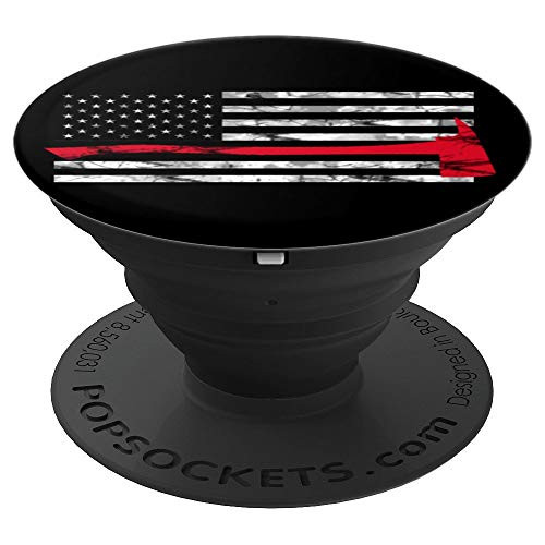 Firefighter - Thin Red Line American Flag - Thin Line Series