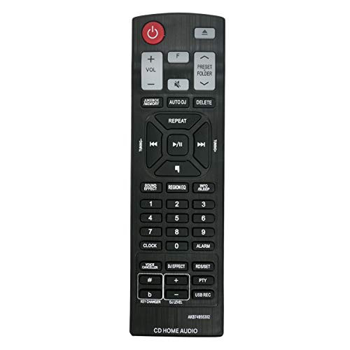 AKB74955302 New Replace Remote Control Work for LG Mini Hi-Fi System CMS9960F CM8460 CM9960 CMS8460F CMS8460W