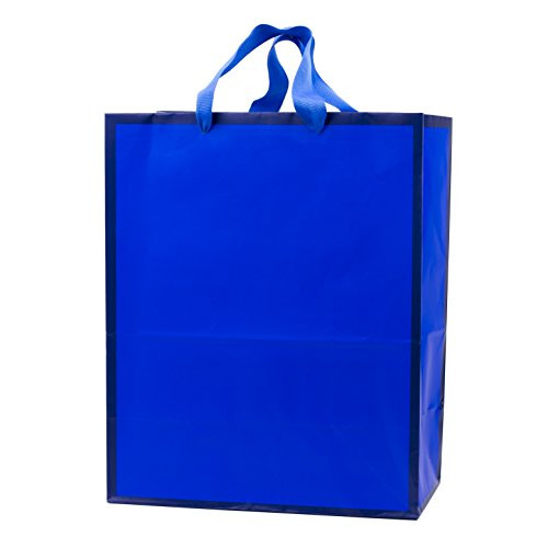 Hallmark 13" Large Gift Bag (Navy Blue) for Birthdays, Hanukkah, Fathers Day, Graduations, Baby Showers or Any Occasion Hallmark 13" Large Gift Bag (Navy Blue) for Birthdays, Hanukkah, Fathers Day, Graduations, Baby Showers or Any Occasion