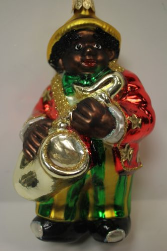 Kurt Adler Personalizable Navy Ornament