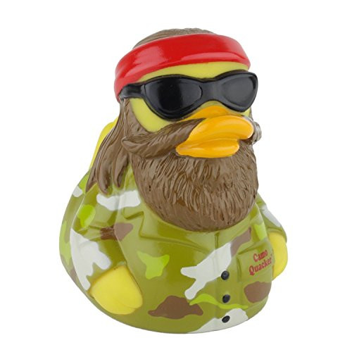 CelebriDucks Camo Quacker Rubber Duck Bath Toy CelebriDucks Camo Quacker Rubber Duck Bath Toy