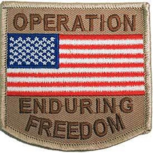 EagleEmblems PM0432 Patch-Enduring Freed.USA (3.5'')