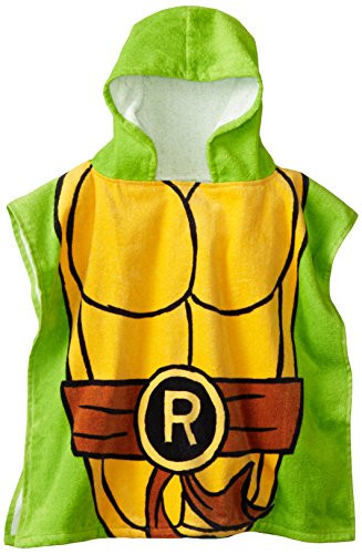 Nickelodeon Teenage Mutant Ninja Turtles Raphael Hooded Bath Poncho
