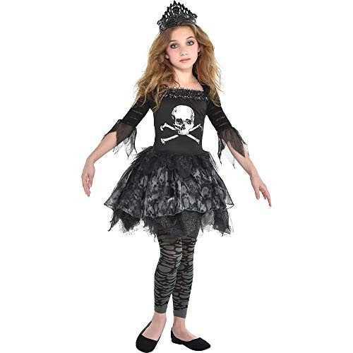 Zombie Ballerina Dress Halloween Costume for Girls, Small, with Included Accessories, by Amscan Zombie Ballerina Dress Halloween Costume for Girls, Small, with Included Accessories, by Amscan