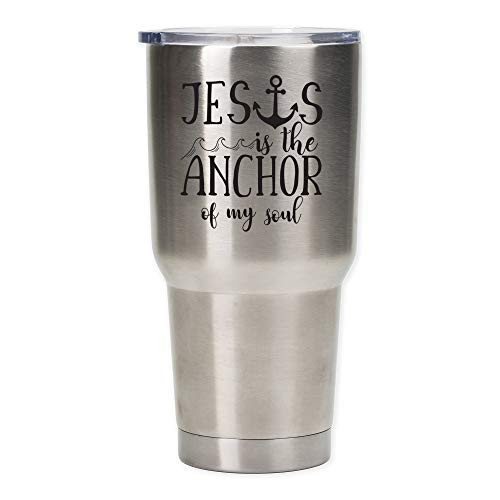 Jesus is the Anchor of My Soul Stainless Steel 30 oz Travel Mug with Lid