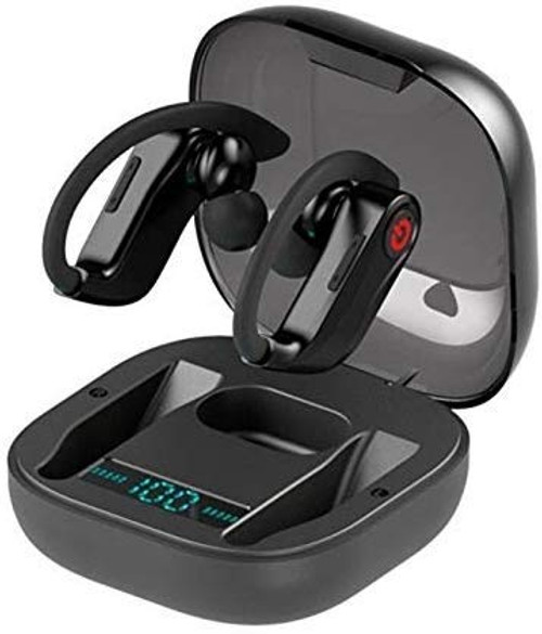 Foren-Tek Bluetooth Earbuds Wireless Earbuds Bluetooth Earphones, Waterproof Sport Wireless Headphones, Bluetooth 5.0 Earbuds with Charging Case, Wireless Sports in Ear Earphones Headset with Mic