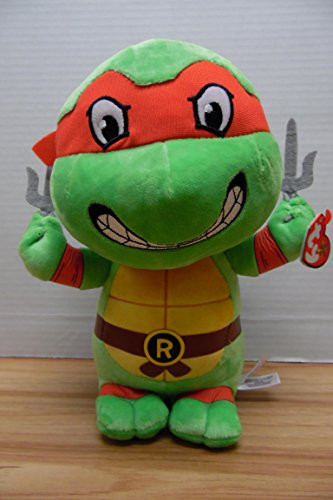 Ty Raphael Teenage Mutant Ninja Turtles 10" Medium Sized Plush
