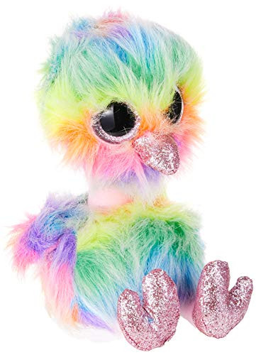 Ty Beanie Boos ASHA - Ostrich Rainbow med