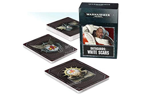 Games Workshop Warhammer 40k White Scars Datacards (2019) Games Workshop Warhammer 40k White Scars Datacards (2019)