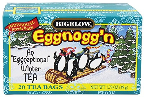 Bigelow Tea, Tea, Egg Nog, box 20 Bags