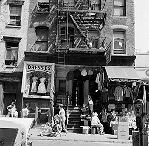 Posterazzi USA New York City Manhattan Slums on Lower East Side Poster Print, (18 x 24)