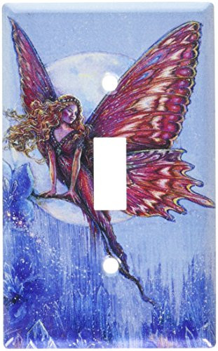 Art Plates - Blue Fairy Switch Plate - Single Toggle