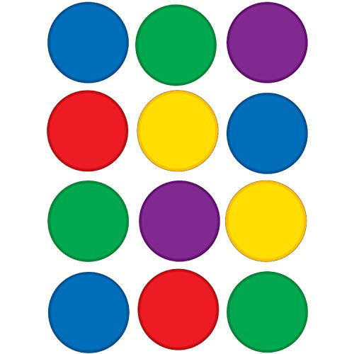 Teacher Created Resources Circles Mini Accents, Colorful (5127)