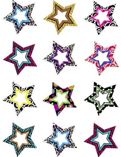 Teacher Created Resources Fancy Stars Mini Accents (5216)