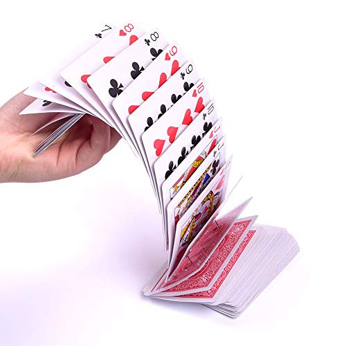 SUMAG Electric Deck Magic Acrobatics Waterfall Card Magic Tricks Special Deck Close Up Street Magic Gimmick Illusion Prop Funny Halloween