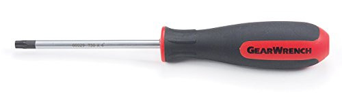 GearWrench 82727 T30 x 6" Torx Dual Material Screwdriver, Black