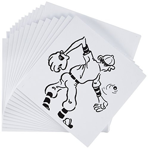 3dRose Vintage Baseball Player - Greeting Cards, 6 x 6 inches, set of 12 (gc_22316_2)