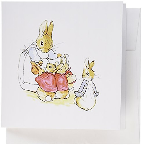 3dRose Vintage Drawing From Peter Rabbit Story - Greeting Cards, 6 x 6 inches, set of 6 (gc_101812_1) 3dRose Vintage Drawing From Peter Rabbit Story - Greeting Cards, 6 x 6 inches, set of 6 (gc_101812_1)