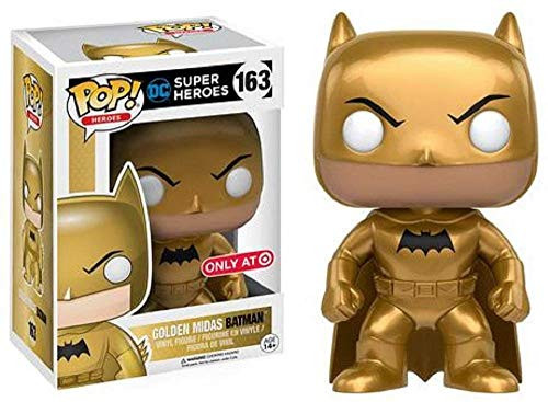Funko Pop! DC Super Heroes Golden Midas Batman Exclusive #163 Funko Pop! DC Super Heroes Golden Midas Batman Exclusive #163
