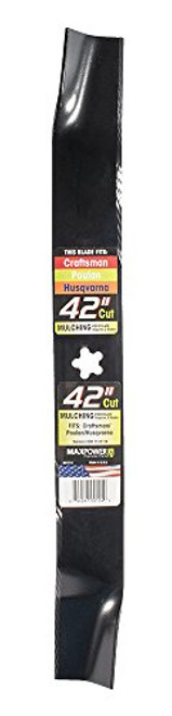 Maxpower 331714 Mower Blade For 42 Inch Cut Poulan/Husqvarna/Craftsman 134149, 532134149