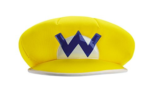 Wario Super Mario Bros. Nintendo Child Hat, One Size Child Wario Super Mario Bros. Nintendo Child Hat, One Size Child