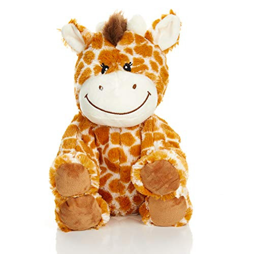 1i4 Group Warm Pals Microwavable Lavender Scented Plush Toy Stuffed Animal - Flirty Giraffe