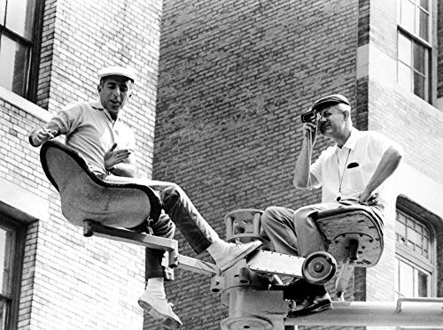 Posterazzi EVCMBDWESIEC016LARGE West Side Story, Co-Directors Jerome Robbins and Robert Wise On Set, 1961 Photo Print, 16 x 20, Multi