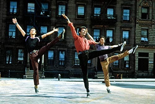 Posterazzi EVCMSDWESIEC025LARGE West Side Story, George Chakiris (Center), 1961 Photo Print, 16 x 20, Multi