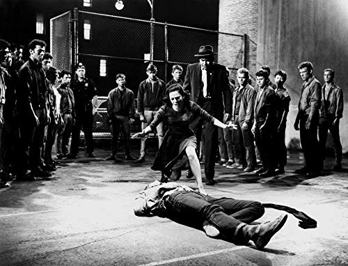 Posterazzi EVCMBDWESIEC002LARGE West Side Story, Richard Beymer, Natalie Wood, Simon Oakland, Russ Tamblyn, 1961 Photo Print, 16 x 20, Multi