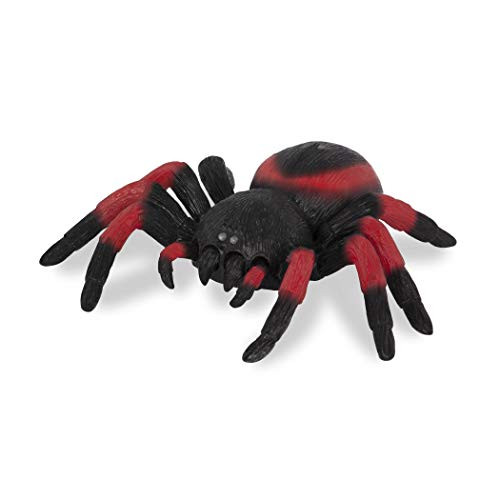 Terra by Battat - RC Spider: Tarantula - Red Infrared Remote Control Spider with Creepy Led Eyes for Kids Aged 6+, Multi