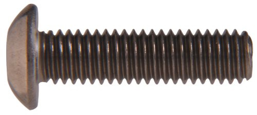 The Hillman Group 43554 8-32-Inch x 1-Inch Button Head Socket Cap Screw, 20-Pack
