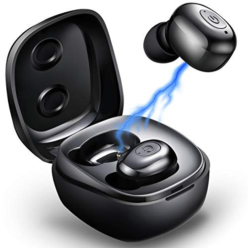 True Wireless Earbuds Mini Bluetooth Headphones Bluetooth Earbuds Wireless Headset with Microphone Sport in-Ear Ear Buds with Mini Charging Case True Wireless Earbuds Mini Bluetooth Headphones Bluetooth Earbuds Wireless Headset with Microphone Sport in-Ear Ear Buds with Mini Charging Case