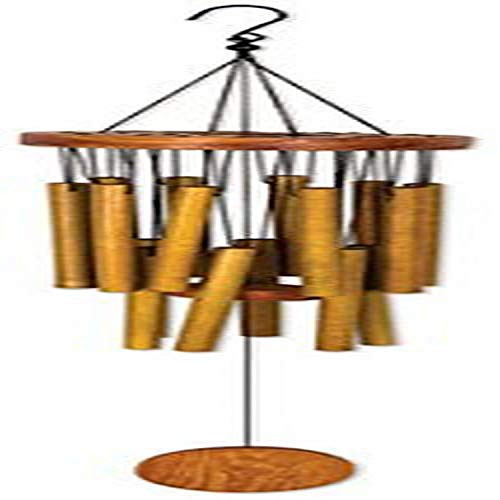 Sunset Vista Designs Circle Bamboo Wind Chime, 26"