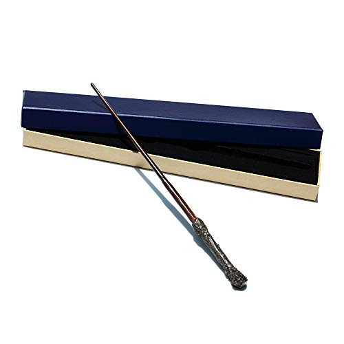 Amazlab Handcrafted Magic Wand, Handcarved, Black Wand, Professor Wand, Wizard Sorcerer's Wand