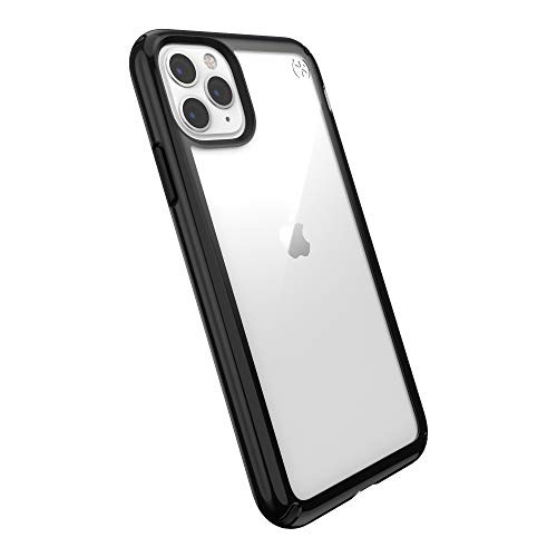 Speck Presidio Show iPhone 11 Pro Max Case, Clear/Black